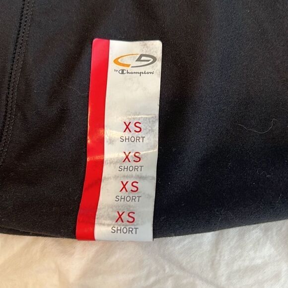 NWT c9 by Champion size XS black cropped wide leg hidden drawstring waist - Picture 7 of 13